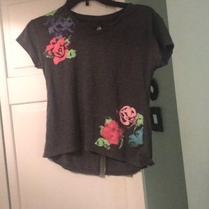 Grey Active Old Navy girls t-shirt